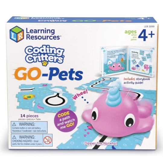 Coding Critters Go Pets Dipper the Narwhal